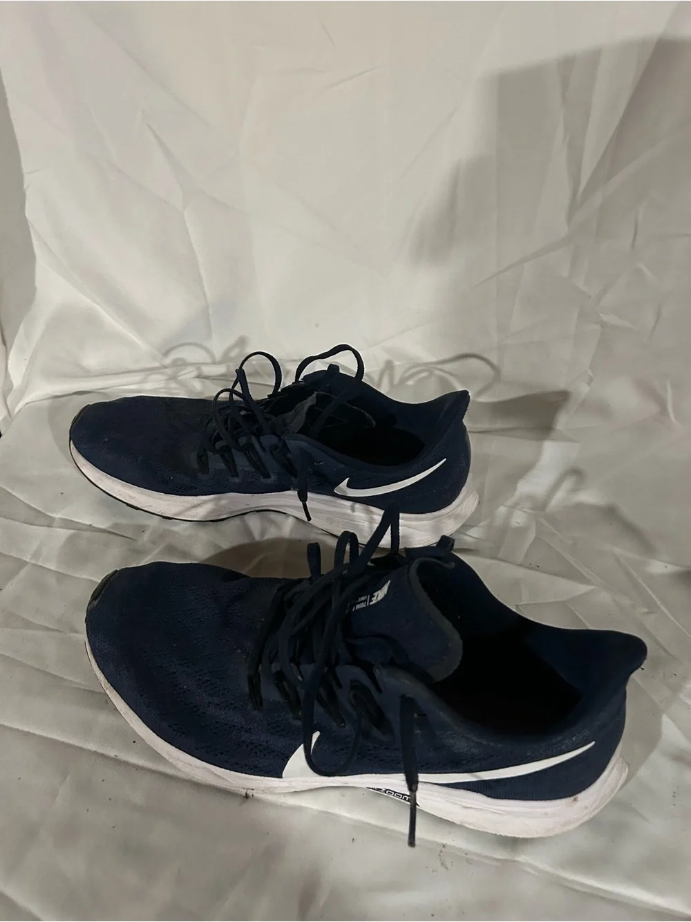Nike clearly worn